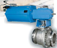 Jamesbury 9000 series full bore ball valve with Neles B series actuator